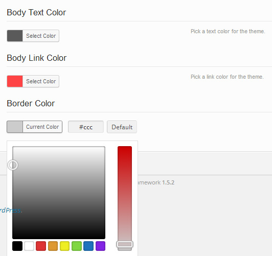 Montana Color Options